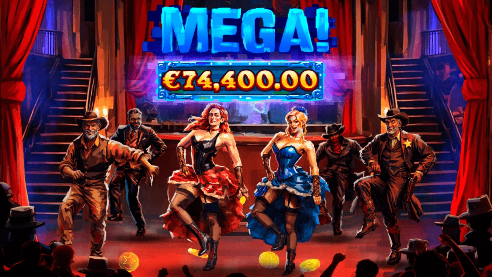 Heartbreakers - cabaret scene with dancers and logo
